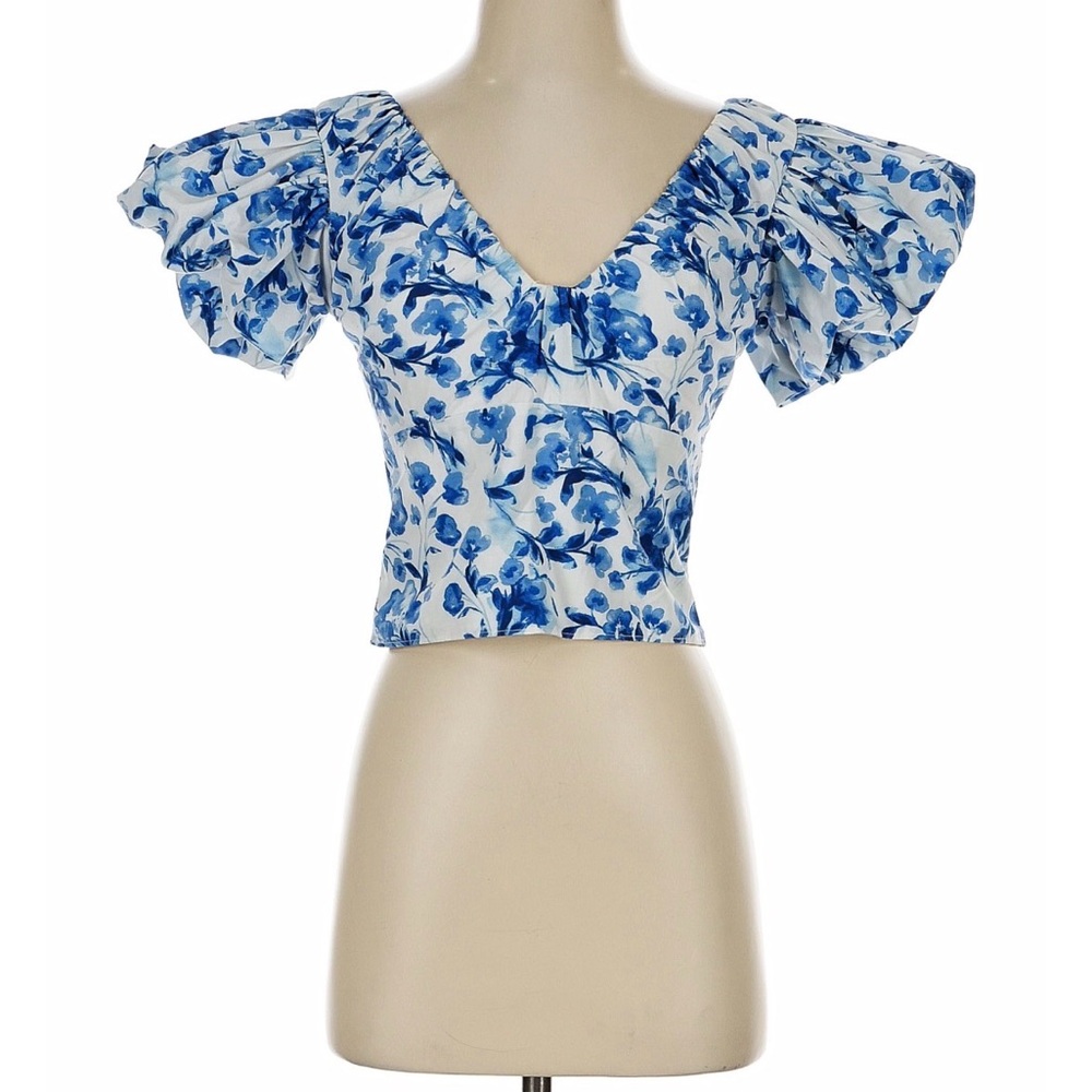Abercrombie and Fitch Puff Sleeve Top